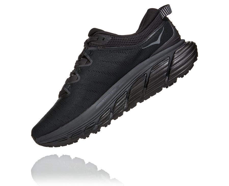 Hoka One One Gaviota 3 Löparskor Dam - Svarta - GAHQE-1672